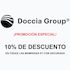 Descuento del 10% en mamparas de ducha Doccia Group