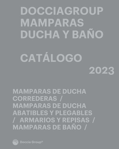 Catálogo de Mamparas de ducha y baño de Doccia Group