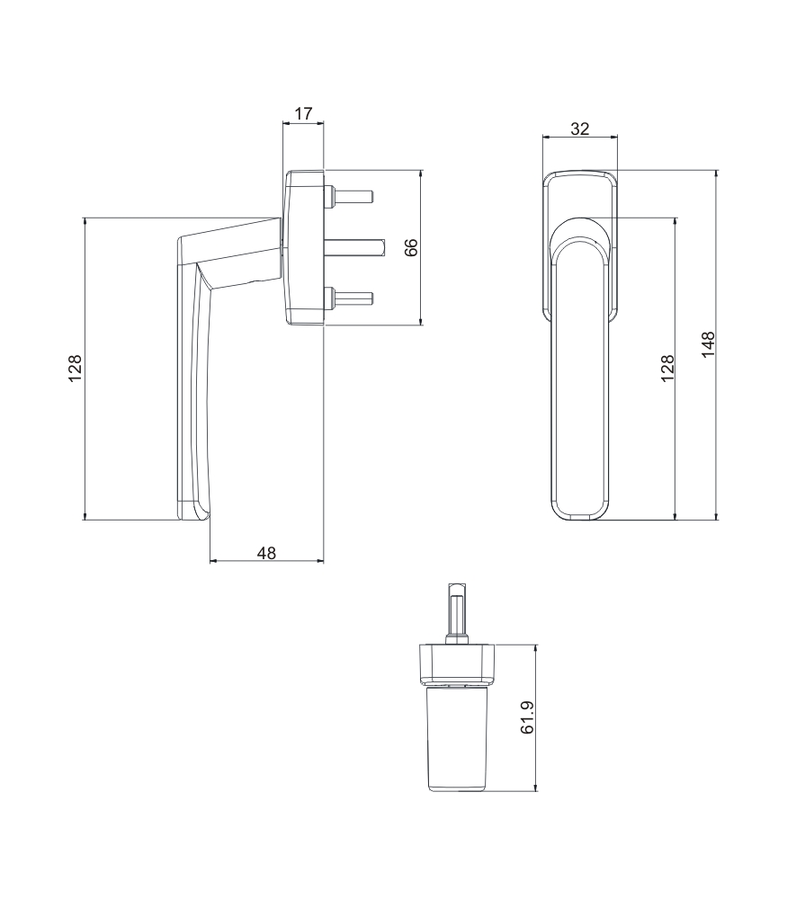 Accesorios para cerramientos en aluminio, pvc, cristal y acero